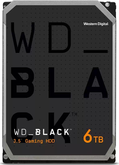 HDD диск WD Black Gaming, 6TB, 3.5" SATA III