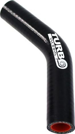 Lak silikonik TurboWorks Pro Elbow 45°, 28mm, i zi