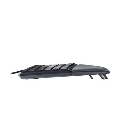Tastierë Cherry KC 4500 ERGO, USB, QWERTY US, e zezë