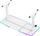 Tavolinë gaming ULTRADESK Iron Wei, skelet çeliku, drita LED, e zezë