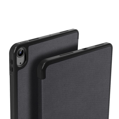 Mbrojtëse tablet Dux Ducis Tri-fold, për iPad Air 4 dhe 5, me qëndrim, e zezë