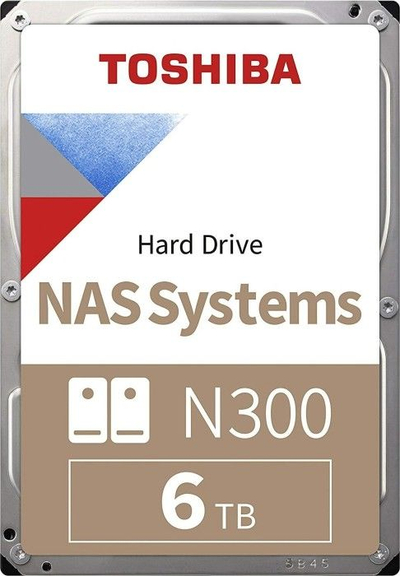 Hard disk Toshiba N300 NAS, 3.5", 6TB, Serial ATA III