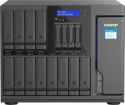 NAS server QNAP TS-1655, Intel Atom C5125, 8GB DDR4, i zi