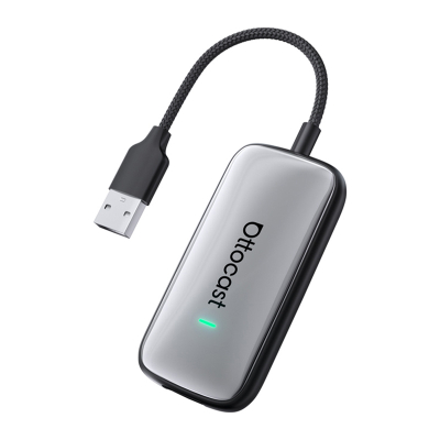 Adapter makine Ottocast Play2Video Plus, CarPlay pa kabllo, Android Auto pa kabllo, i zi