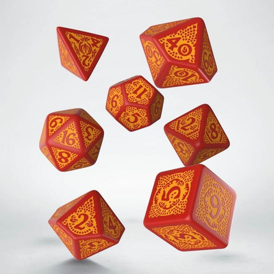Set zare Q-Workshop - Dragon Slayer, të kuqe/të portokallta