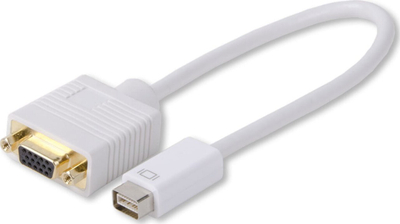 Adapter video LMP 7801, Mini DVI në VGA, kabllo e bardhë