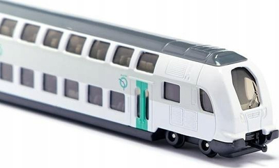 Lodër tren Siku 1791 Double-deck RATP, shkalla 1:87, me dy kate, i bardhë