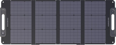 Panel diellor Segway SP100 për Cube, palosës, me rendiment të lartë, ngjyrë e zezë