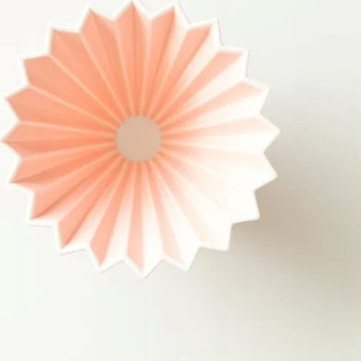 Dripper kafeje Origami S, porcelan, 1 2 filxhanë, rozë