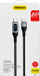 Kabllo USB C Dudao L7MaxC, USB C në USB C, PD 100W, 1m, e zezë