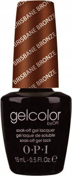 Llak gjeli OPI Gel Color GC A45 Brisbane Bronze, gjysmë permanent, 15ml, bronz