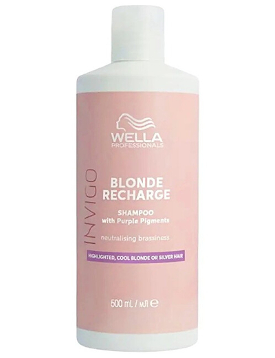 Shampo për flokë bionde Wella Professionals Blonde Recharge, 500 ml