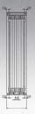 Radiator Stelrad VERTEX STYLE, lloji 22, 600x1600mm, i bardhë