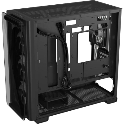 Kuti PC Asus A23 Plus, micro ATX, ARGB, e zezë