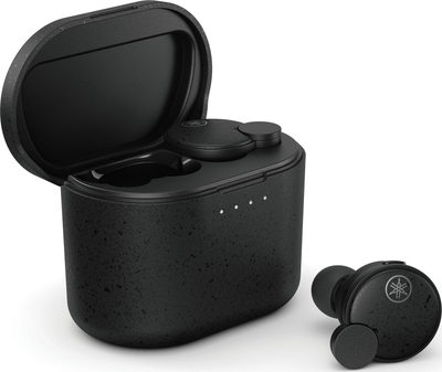 Kufje wireless Yamaha TW-E7B, True Wireless, me zhurrma të heqme, të zeza