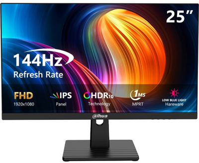 Monitor Dahua DHI-LM27-B221B 27", IPS, FHD 144Hz, i zi