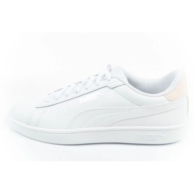 Atlete sportive Puma Smash 3.0 LW 39098719, lëkurë natyrale, SoftFoam, të bardha