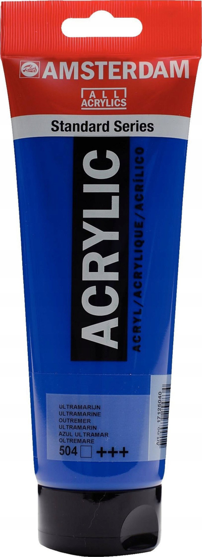 Ngjyrë akrilike Amsterdam Standard Series Ultramarine, 250 ml, blu ultramarin