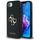 Маска за телефон Guess Grained Big 4G Logo, за iPhone 16e, црна