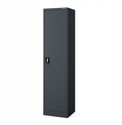 Dollap metalik zyre ALEX, 45 x 185 x 40 cm, 4 rafte, antracit