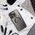 Futrollë telefoni Glam Case për iPhone 13, e tejdukshme, mbrojtëse, e zezë