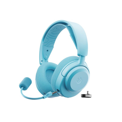 Kufje gaming SteelSeries Arctis Nova 3X Wireless, pa kabllo, për Xbox dhe PC, ngjyrë aqua