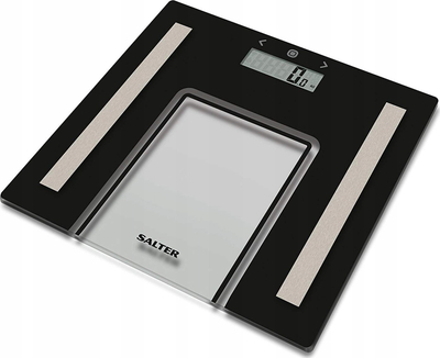 Peshore trupi elektronike Salter Glass Analyser, matje biomase, ekran LCD, e zezë