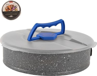 Formë për tortë Orion Cake Pan With Lid Grande, 26 cm, me kapak, gri