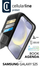 Футрола за телефон Cellularline Book Agenda за Galaxy AI S25, со капак, црна