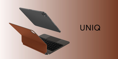 Kapak me tastierë Uniq Venno Pro për iPad Pro 11" M4 2024, magnetik, karamel