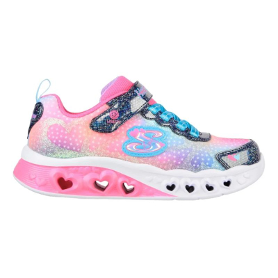 Atlete për kalamaj Skechers Flutter Heart Lights Simply Love, me drita LED, shumëngjyrëshe