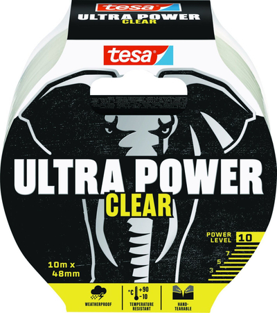 Shirit riparimi Tesa Ultra Power Clear 56496, 10m, 48mm, transparent