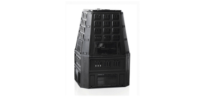 Kuti plehrash organike Evogreen (IKST800C), 800L, e zezë