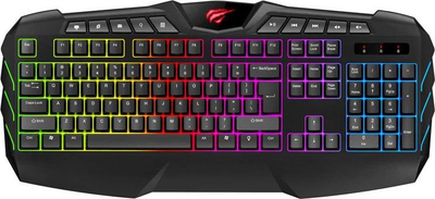 Tastierë mekanike për lojëra Havit KB899L, 97 taste, RGB, teal
