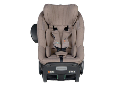 Ulëse auto BeSafe Stretch2, 61-125 cm, montim me rrip, bezhë Dark Sand