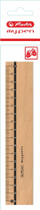 Vizore druri Herlitz my.pen, 17 cm, dypalëshe, ngjyrë druri natyrale