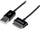 Kabllo StarTech USB-A në Samsung 30-pin, 3 metra, e zezë