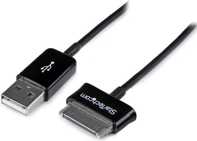 Kabllo StarTech USB-A në Samsung 30-pin, 3 metra, e zezë