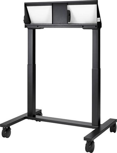 Моторна количка за интерактивен екран Optoma EST09, 65"–86", црна