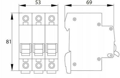 Ndërprerës automatik Schelinger A02-G7-3P-B06, 3P, 6A