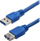 Kabllo zgjatues USB Blow 3.0 A në A, 1.5m, blu