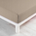 Çarçaf çifti DOUCEUR D'INTERIEUR Plain Jersey, 160x200 cm, pambuk 100%, ngjyrë rëre