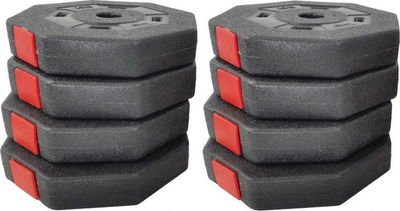 Шипка 4 во 1 за вежби Eb Fit, 20KG, црна
