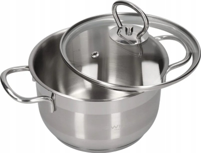 Set tenxheresh Zwieger Rocca, 8 pjesë, çelik inox, me kapakë xhami