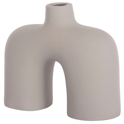 Dekor tavoline qeramike Isil 27x9,5x22,5Hcm (HM4600.03), gri
