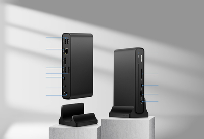 Док USB C Asus DC301, 3 екрани, ЕУ