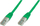 Kabllo rrjeti Digitus Patch Cord U-UTP Cat6, 1m, LSZH, e gjelbër