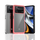Mbrojtëse telefoni Hurtel Outer Space për Xiaomi Poco X4 Pro 5G, hibride TPU PC, transparente, blu