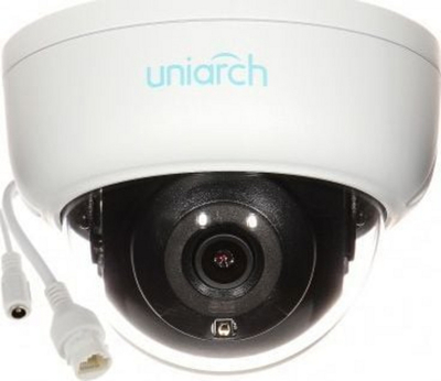 Kamerë sigurie Uniarch IPC - D112 - PF28, IP, 2.8 mm, 1080p, e bardhë