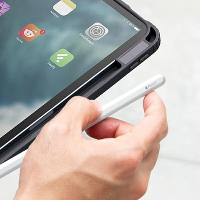 Mbështjellës tablet Uniq Moven për iPad Air 10.9 2022 2020, antimikrobial, blu